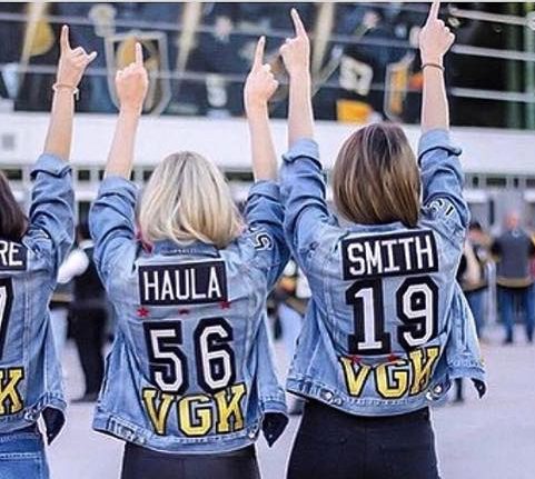 Golden Knights Inspired Jerseys Make Appearance at Las Vegas