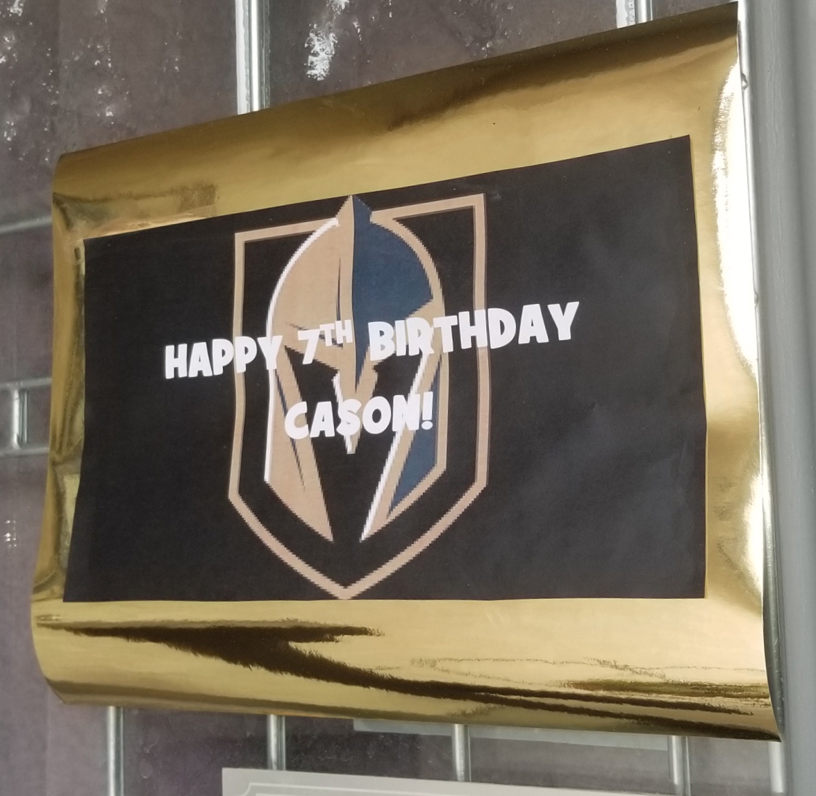 DIY Vegas Golden Knights Party