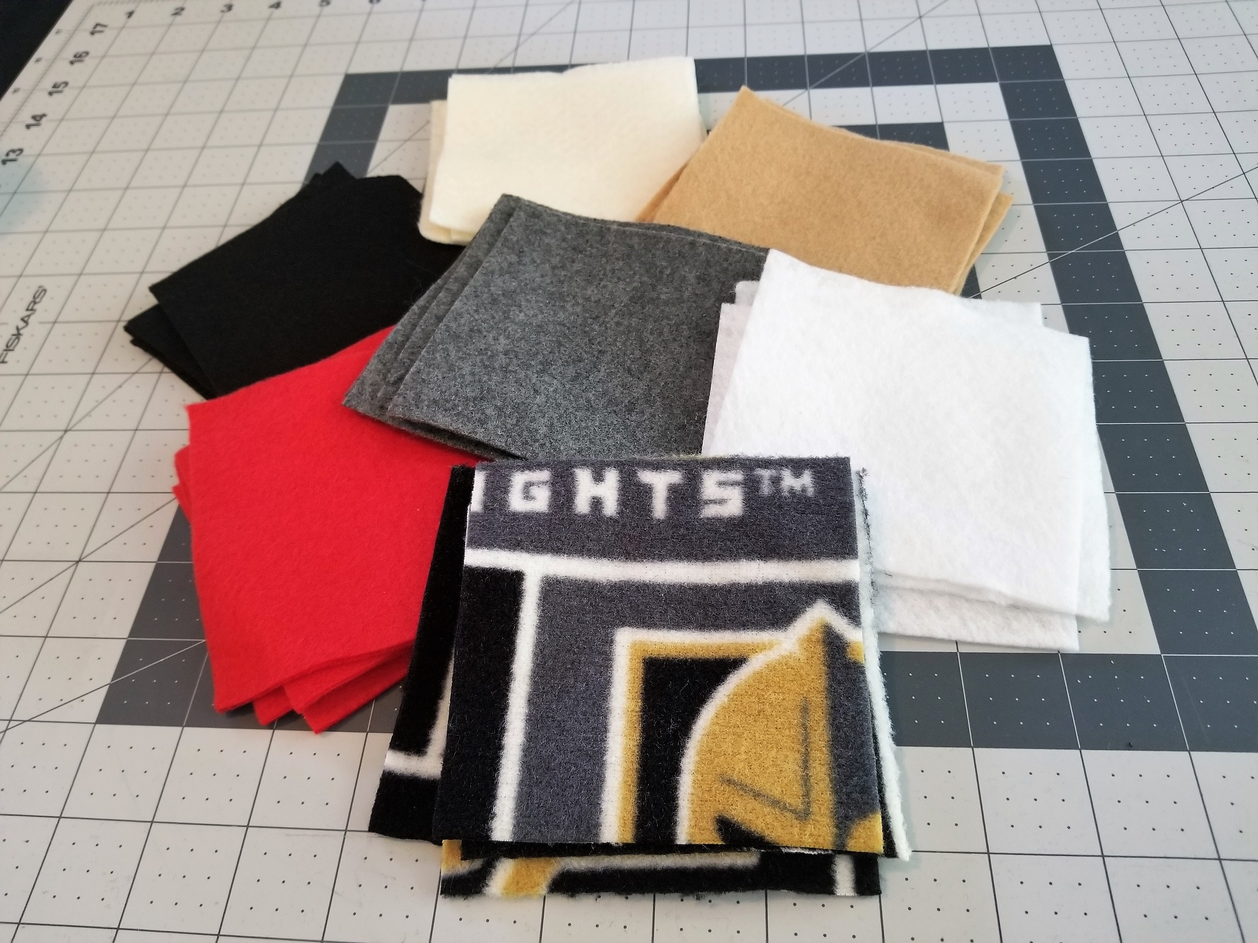 DIY Vegas Golden Knights Coasters