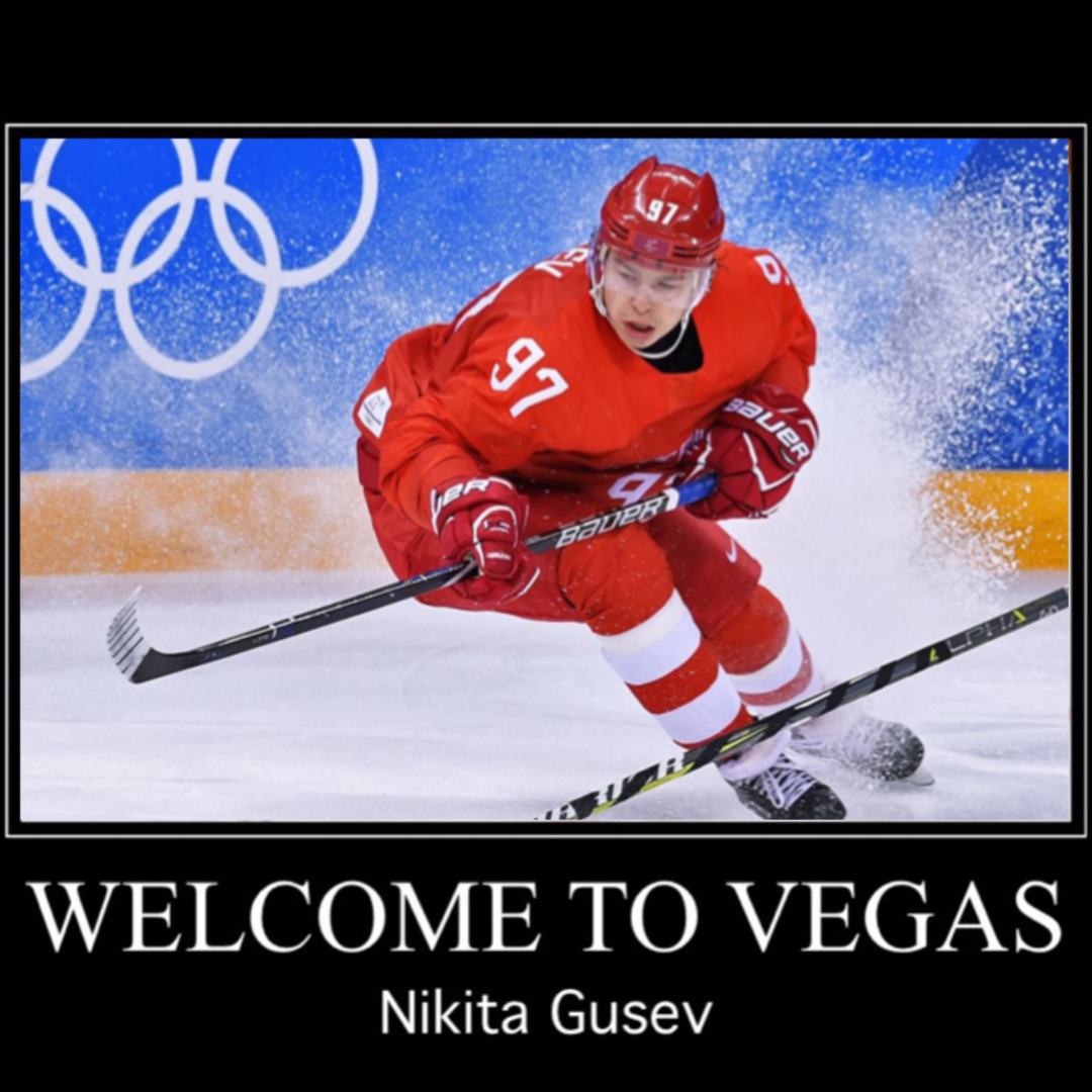 Nikita Gusev signed to Vegas Golden Knights